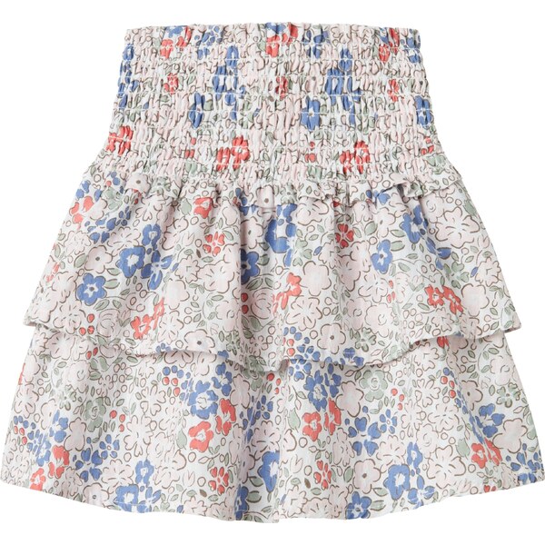 NAME IT Sukňa NMFHAILE modrá / pastelovo zelená / červená / biela 63116155