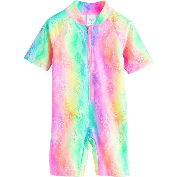 Next Jednodielne plavky svetlomodrá / mätová / svetloružová / 63162475