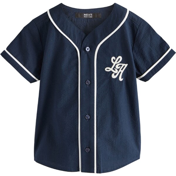 Next Košeľa námornícka modrá / biela 63116227