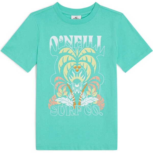 ONEILL Tričko svetlobéžová / modrozelená / limetková / biela 63167991