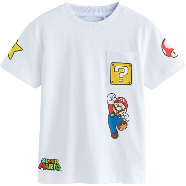 Next Tričko zmiešané farby / biela 63116266