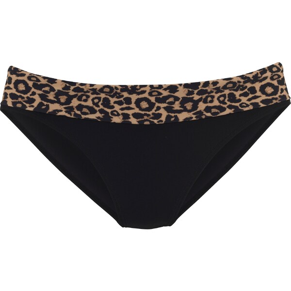 VIVANCE Bikinové nohavičky hnedá / čierna 63116292