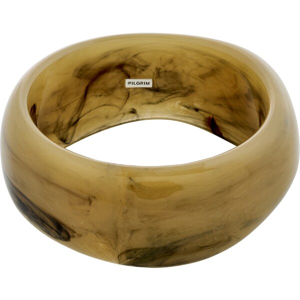 Pilgrim Náramok Aase piesková / tmavohnedá 63116090