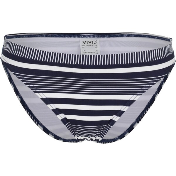 VIVID Bikinové nohavičky Mix&Match tmavomodrá / biela 63161230
