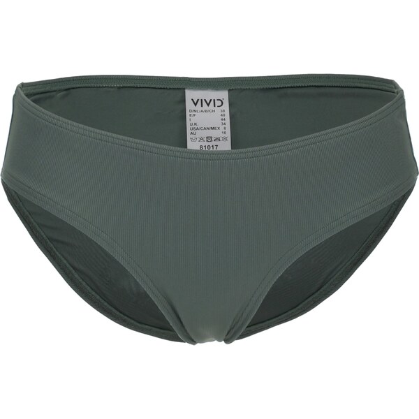 VIVID Bikinové nohavičky tmavozelená 63161241