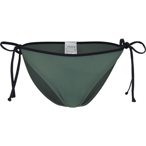 VIVID Bikinové nohavičky tmavozelená / čierna 63161246