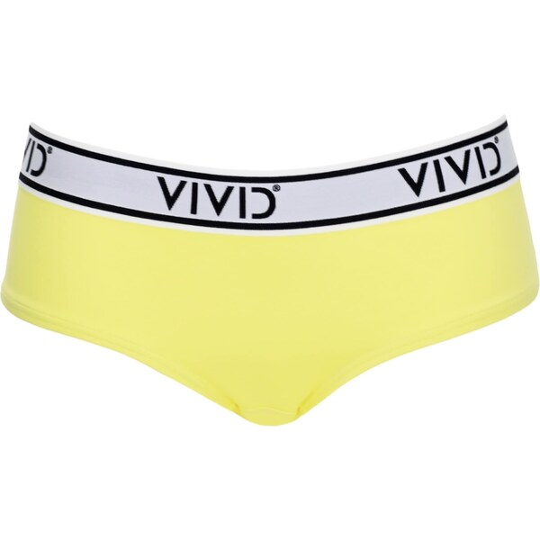 VIVID Bikinové nohavičky Mix&Match limetková / svetlosivá / čierna / 63161253
