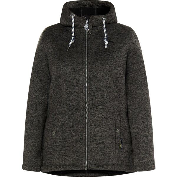 Schmuddelwedda Flisová bunda tmavosivá 63115468