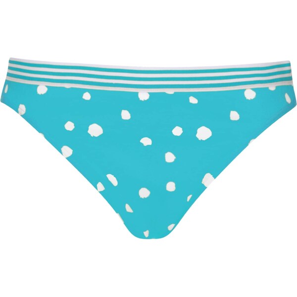 VIVID Bikinové nohavičky tyrkysová / prírodná biela 63161343