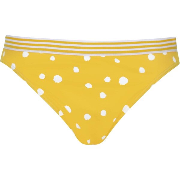 VIVID Bikinové nohavičky žltá / prírodná biela 63161353
