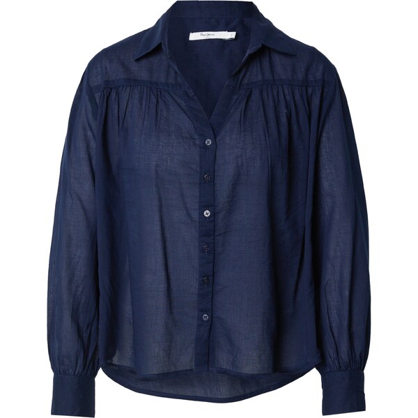 Pepe Jeans Blúzka ZIRA tmavomodrá 63115741