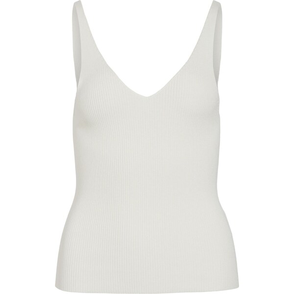 VILA Vyšívaný top biela 63116290