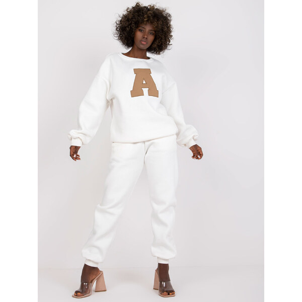 BASIC Smotanová tepláková súprava EM-KMPL-U660.03-ecru 32303415