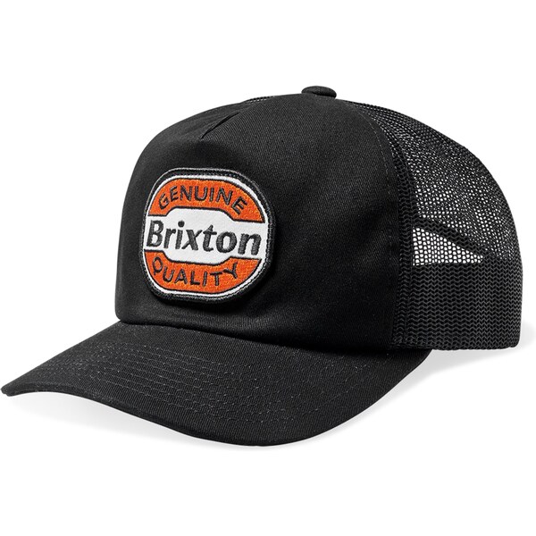 Brixton Čiapka KEATON oranžová / čierna / biela 63125587