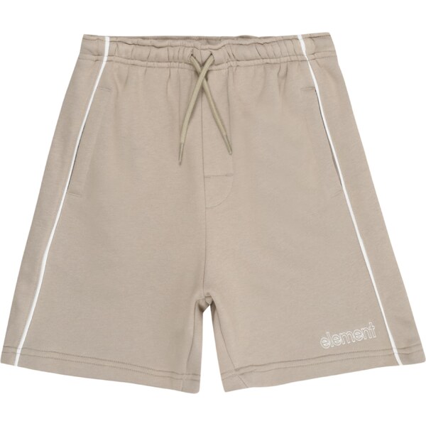 ELEMENT Športové nohavice CORNELL 90s tmavošedá / biela 63170099