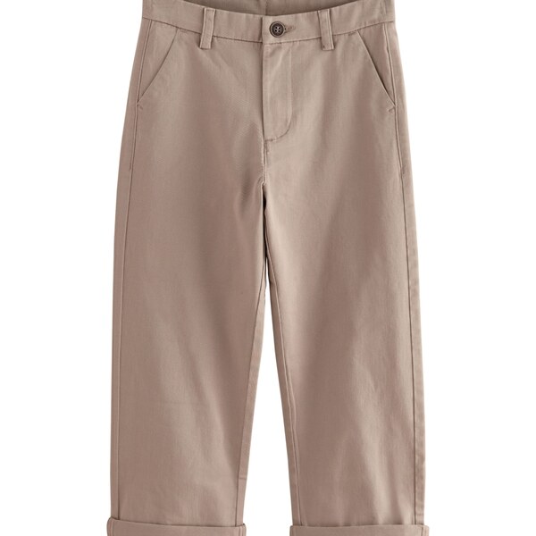 Next Nohavice tmavobéžová 63125776