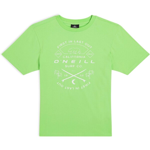 ONEILL Tričko Jack Muir limetová / biela 63167979