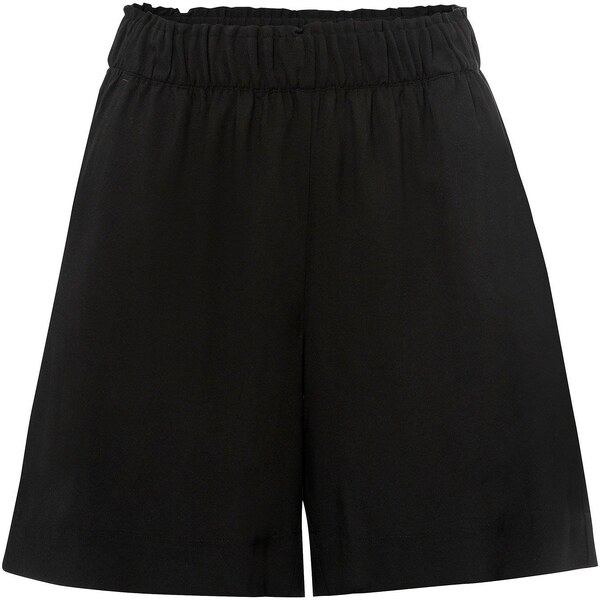 bonprix Šortky z viskózy, farba čierna 44792120