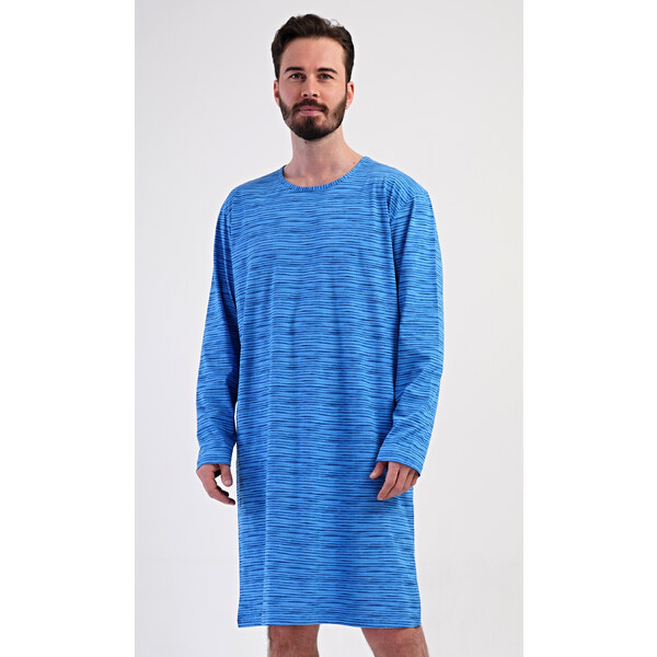 Vienetta MAN Pánska nočná košeľa s dlhým rukávom Sebastian 64234921