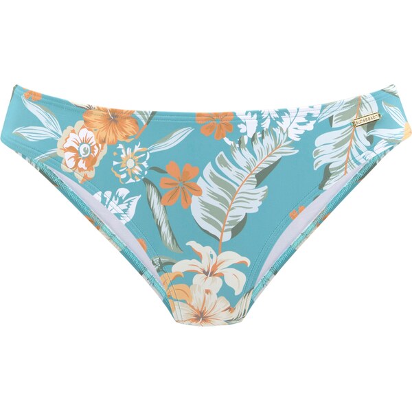 SUNSEEKER Bikinové nohavičky tyrkysová / zelená / oranžová / biela 66846486
