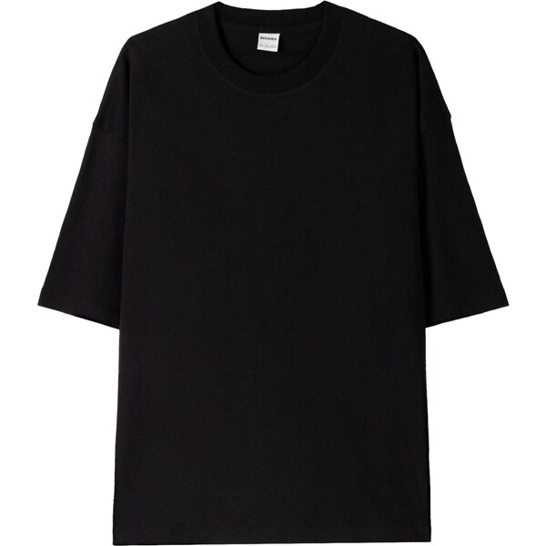 Bershka Tričko čierna 63156982