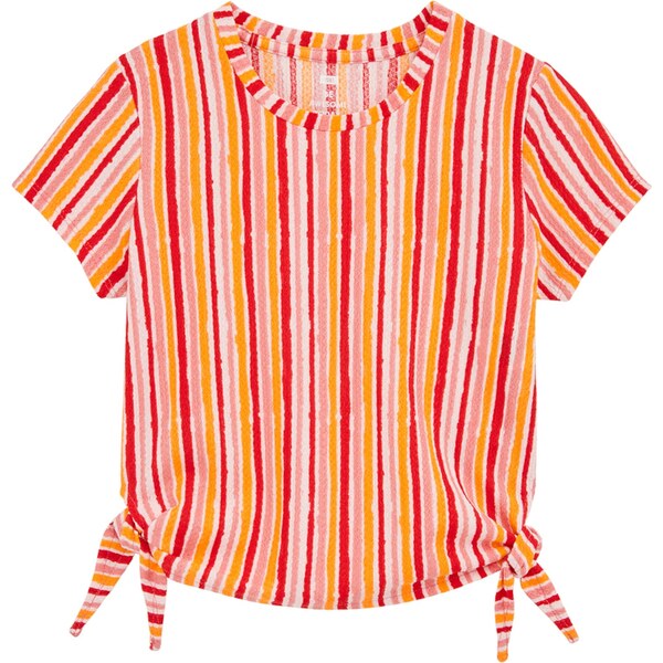 WE Fashion Tričko tmavooranžová / ružová / tmavoružová 63166196