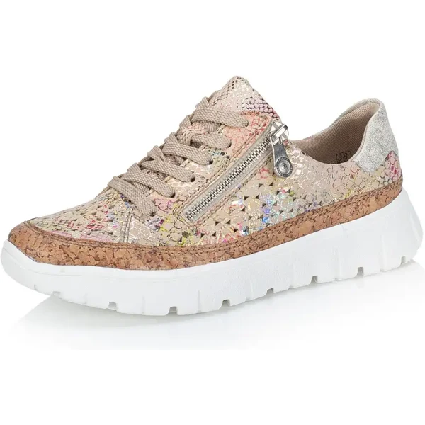 Dámske tenisky RIEKER N1315-90 béžová S5 63138827