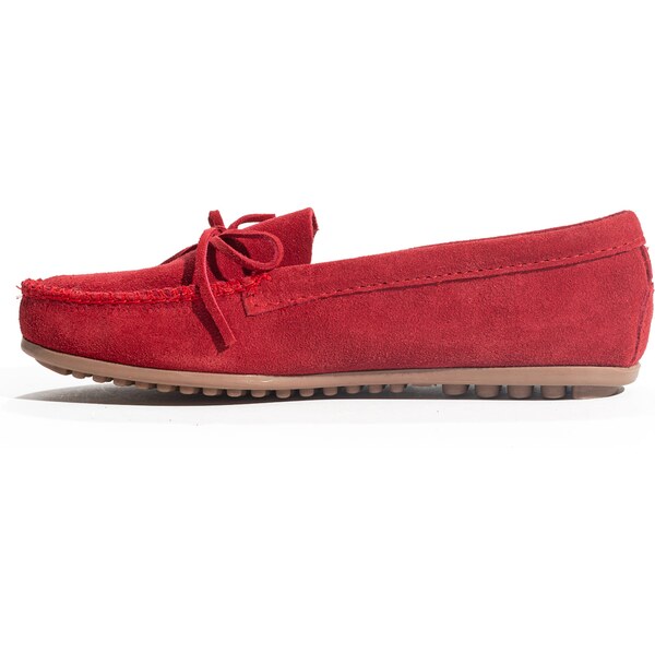 Minnetonka Mokasíny Kelsea červená 63142145