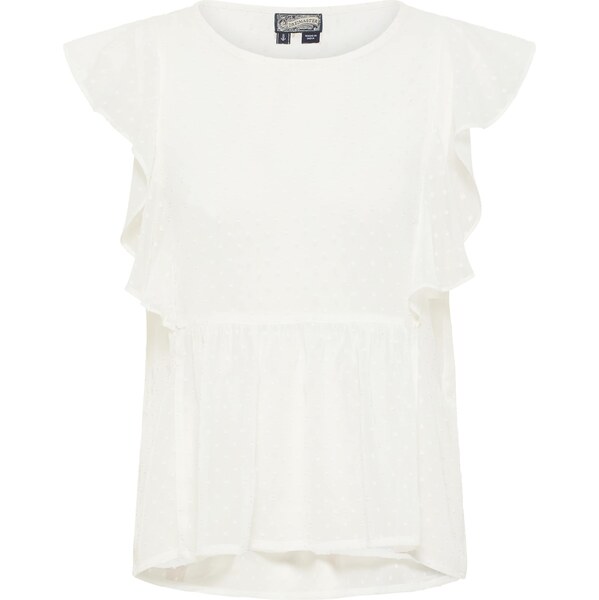 DreiMaster Vintage Blúzka biela ako vlna 63144014