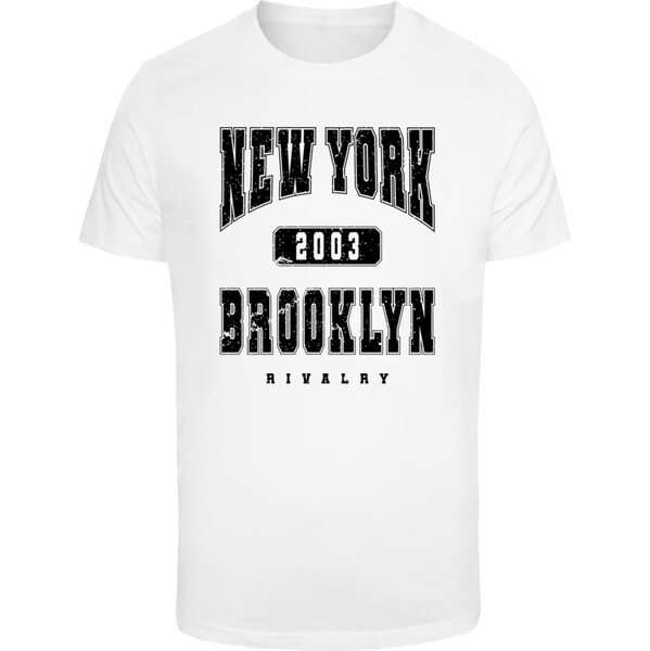 Mister Tee Tričko Brooklyn čierna / biela 63145107