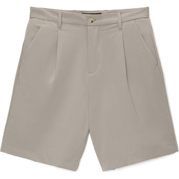 Pull&Bear Plisované nohavice tmavošedá 63146219