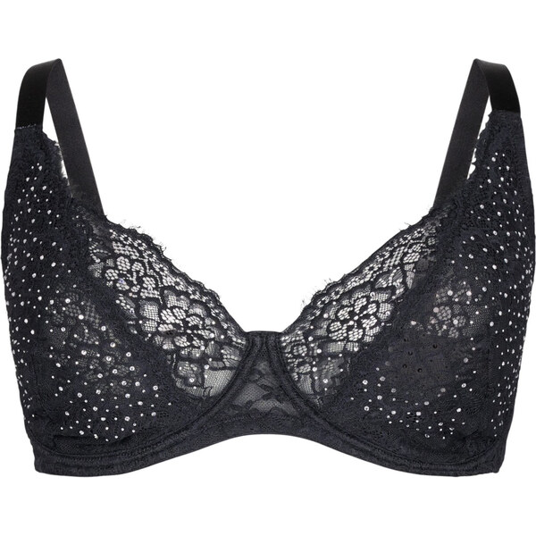 Devoted by Zizzi Podprsenka Lbeate čierna 63148210