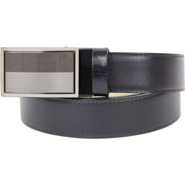 Penny Belts Pánsky kožený opasok s plnou sponou automat 235-020-A3 37711462