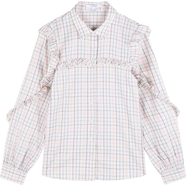 Scalpers Blúzka fialová / ružová / biela 63151381