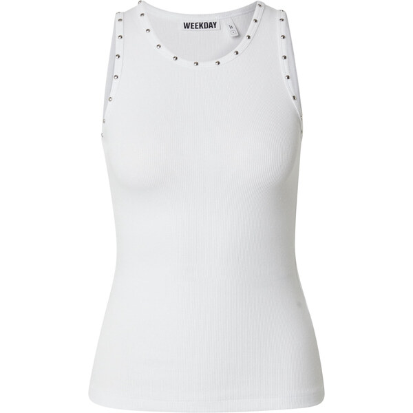 WEEKDAY Top biela 63157600