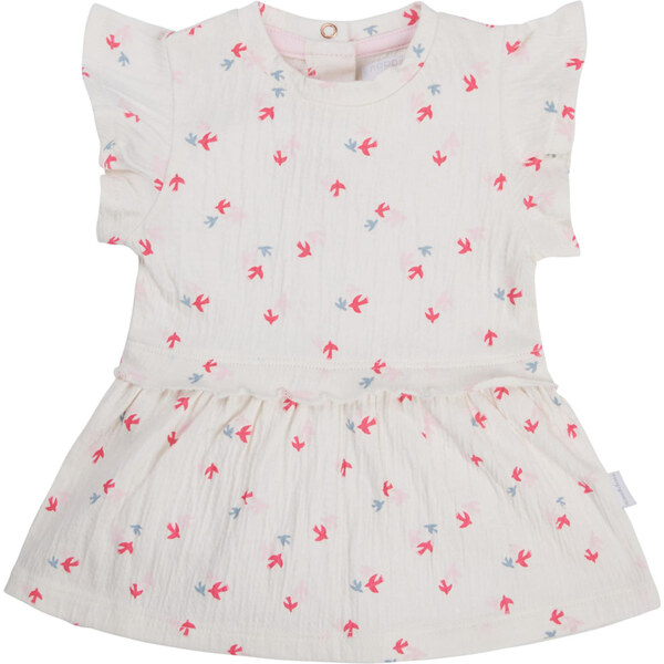 Noppies Šaty Minden modrosivá / svetloružová / prírodná biela 63159820