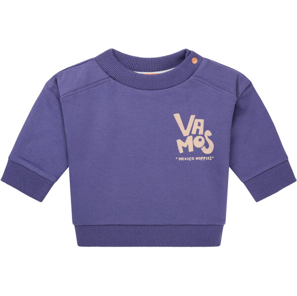 Noppies Mikina Ontario béžová / modrofialová 63159830