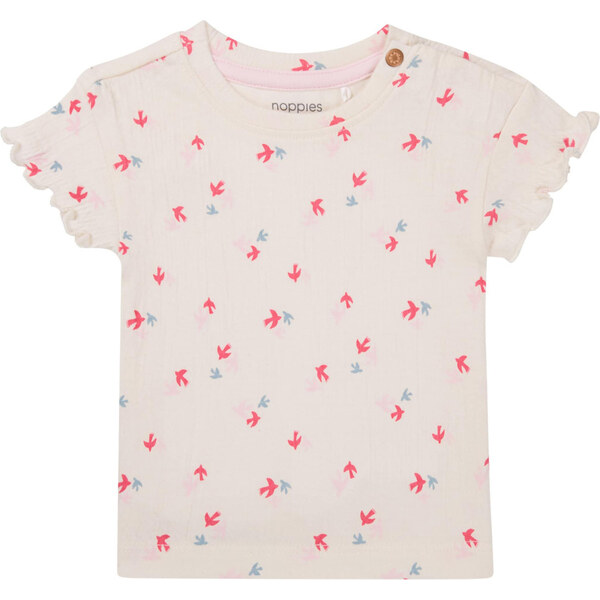 Noppies Tričko Moapa krémová / svetlomodrá / červená 63160642
