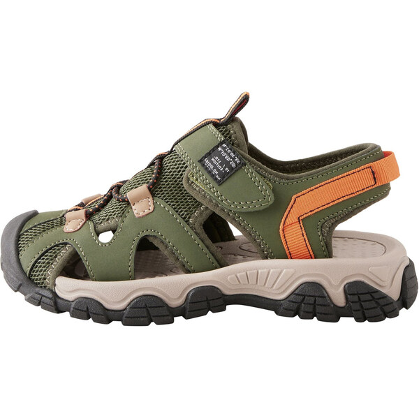 Next Sandále kaki / oranžová 63162985