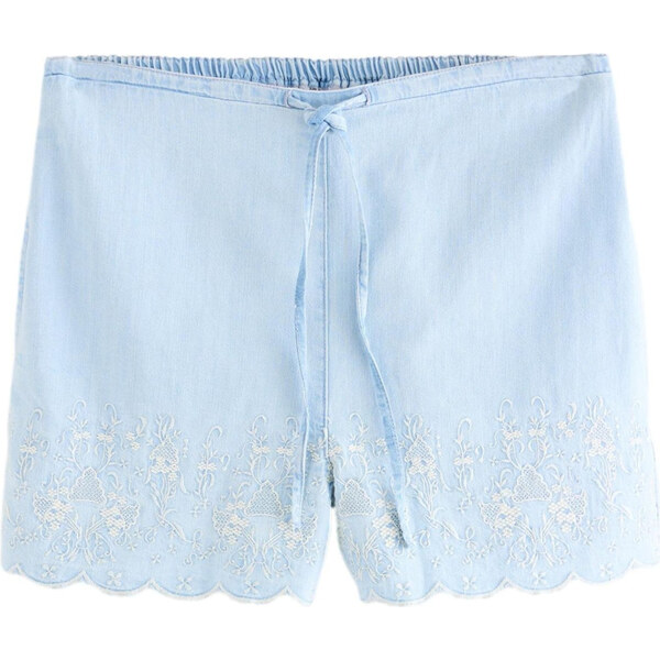 Next Džínsy svetlomodrá / biela 63162995