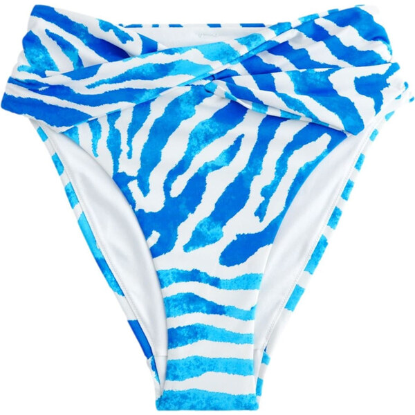 Next Bikinové nohavičky Hochbund modrá / svetlomodrá 63163107