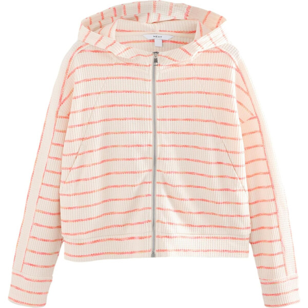 Next Tepláková bunda nebielená / svetločervená 63163667