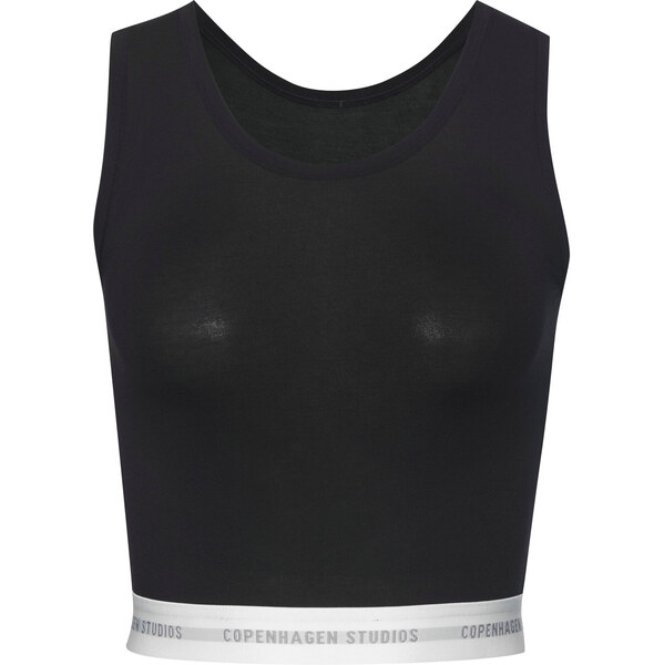 Copenhagen Studios Športový top čierna / biela 63164338