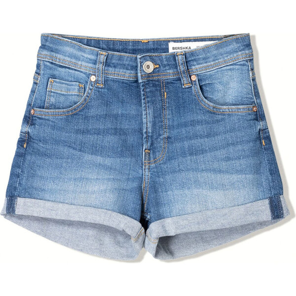 Bershka Džínsy modrá denim 63165700