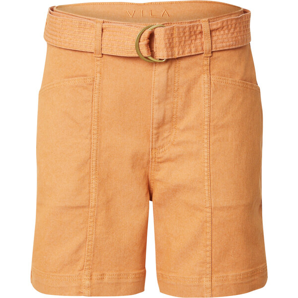 VILA Nohavice VIOLA NEW marhuľová 63167266