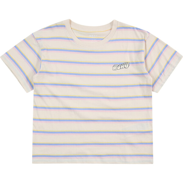 ROXY Funkčné tričko Never Saw béžová / modrá / svetloružová 63167558