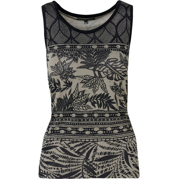 KOROSHI Top kaki / čierna 63167972