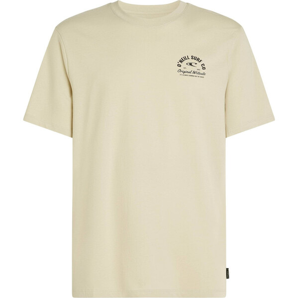 ONEILL Tričko Surf Co béžová / čierna 63167994