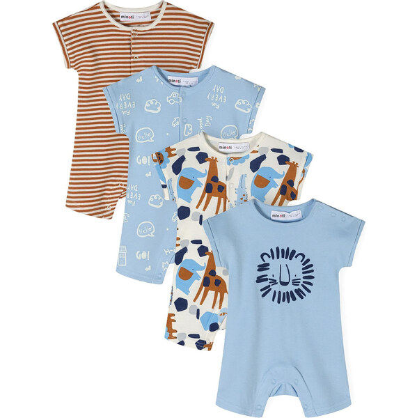 MINOTI Body svetlomodrá / hnedá / šedobiela 63168013