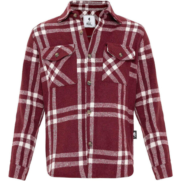 Moxx Paris Košeľa bordová / biela 63168053